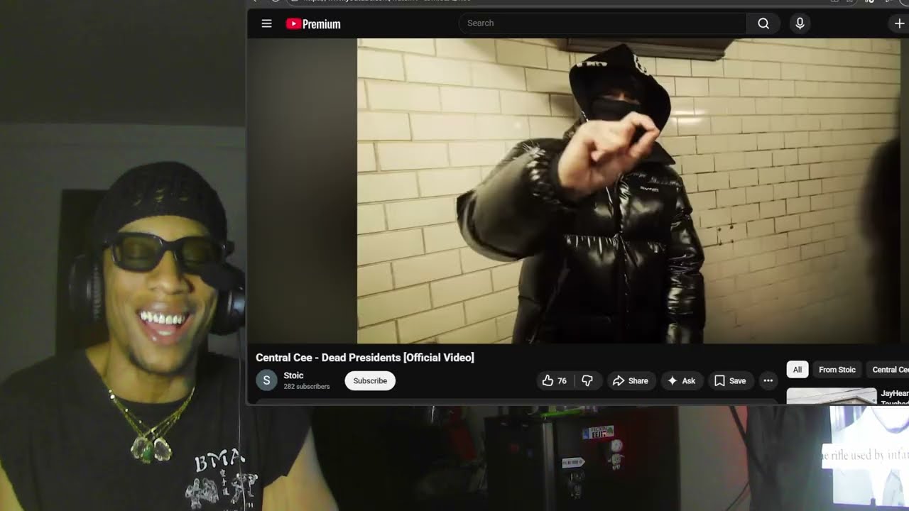 CENTRAL CEE - DEAD PRESIDENTS (ОФИЦИАЛЬНОЕ ВИДЕО) #ukmusic #ukreaction #centralcee #ukrapper #uka...