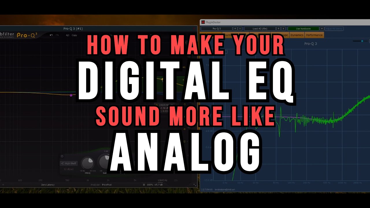 How to Make Your Digital EQs Sound More Analog