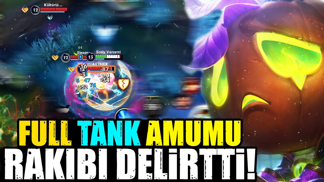 Wild Rift Amumu: Full Tank Taşıyıcı! Durdurulamaz Güç