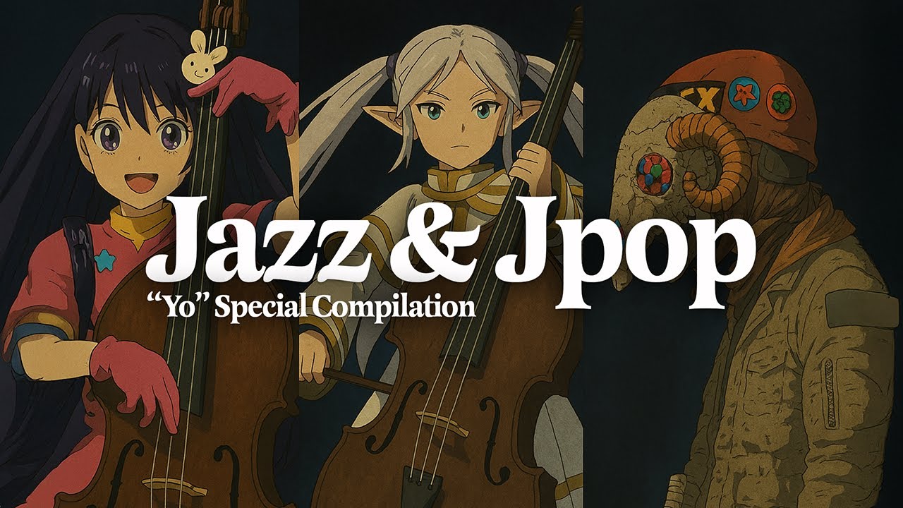 Yo's Triple Threat! x Jazz🎺 | J-Pop Jazz Covers | YOASOBI x Yorushika x Kenshi Yonezu [Playlist]