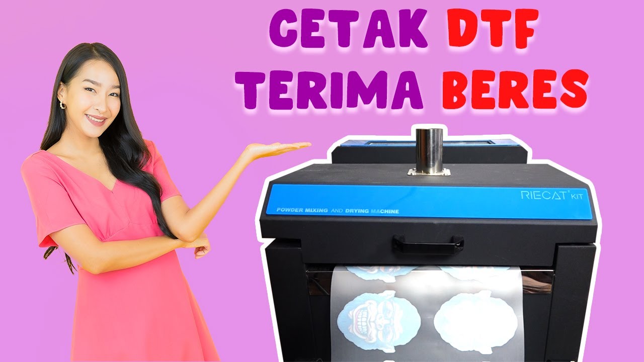 Cara Menggunakan Drying Machine Pada Sablon Kaos DTF | Produksi Kaos Makin Mudah