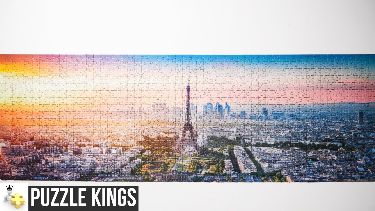 Paris Panorama Puzzle - Time Lapse | Puzzle Kings