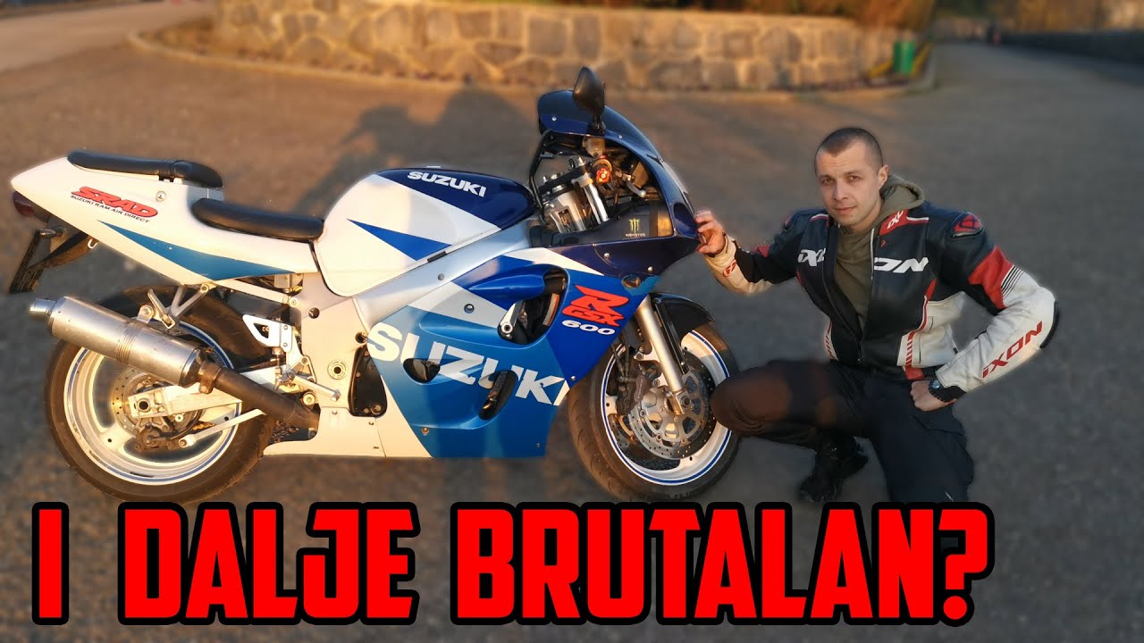 STAR ALI NEPREVAZIDJEN ?! ....... Suzuki GSX-R 600 (1998) SRAD - First Ride - Review