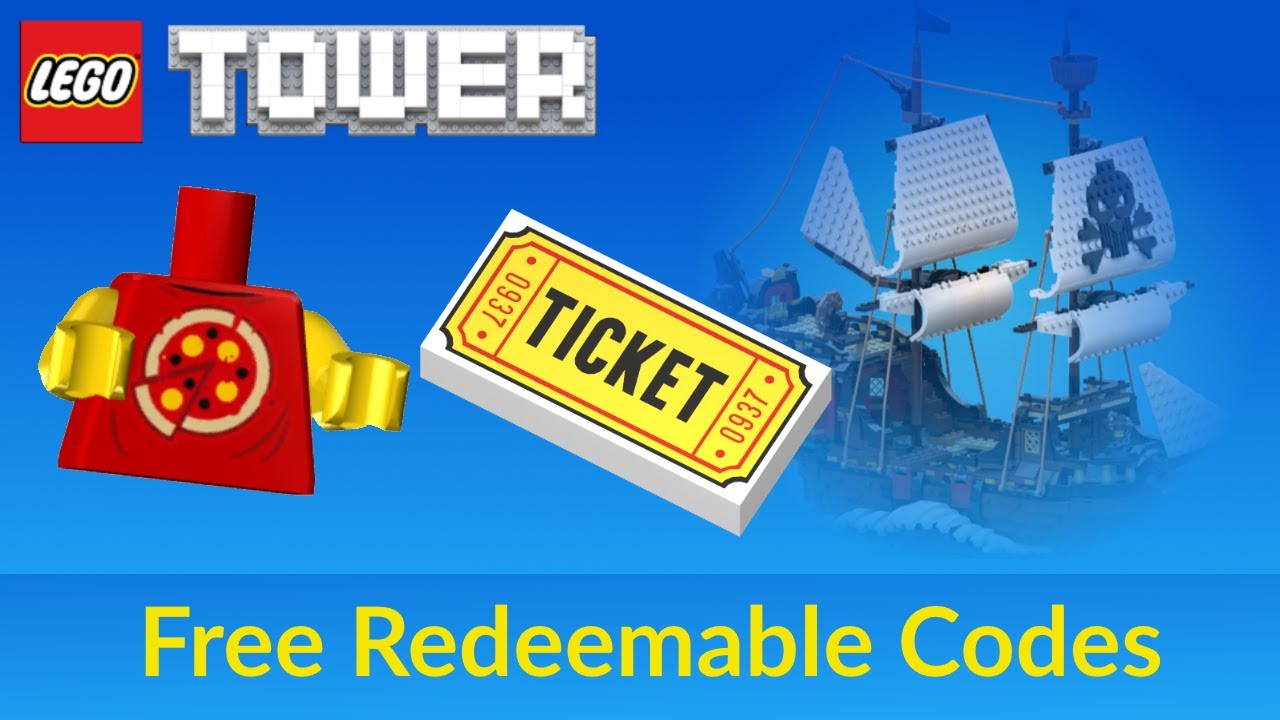 LEGO Tower Redeem Codes - Get These Items For Free!