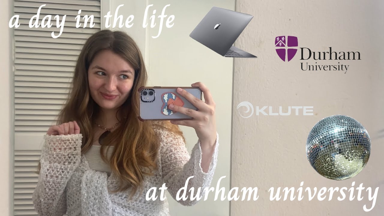 a day in the life at durham university! [grwm, studying + college day!!] 💻🌠🪩