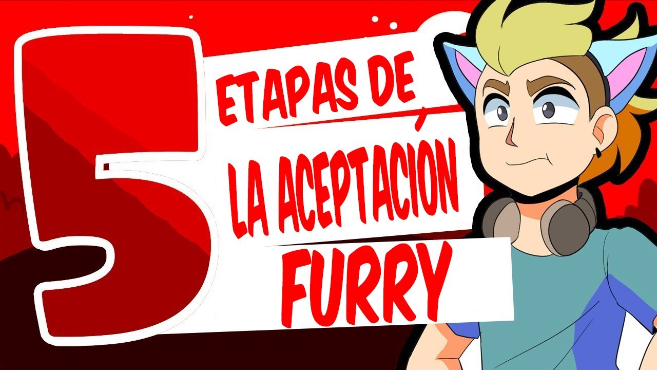 Las 5 etapas de la aceptación furry (Fandub Latino)