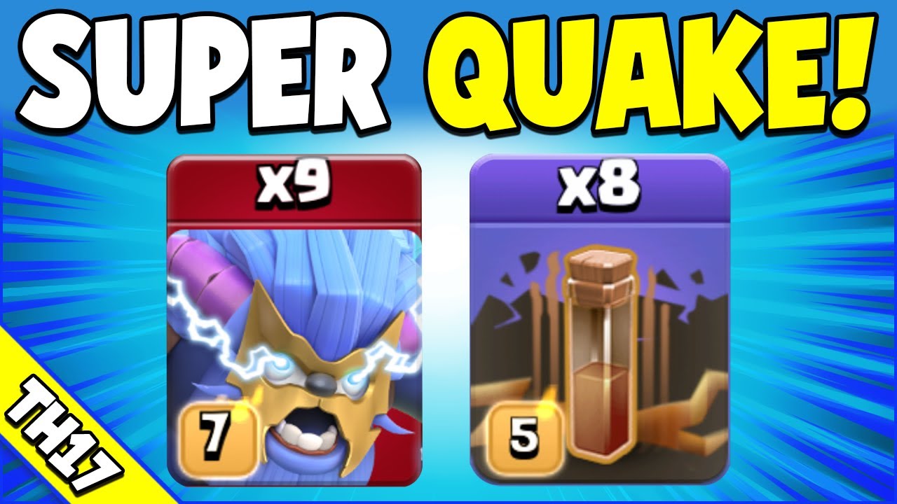 Skill Level: 1/10 Army Power: 10/10! Best TH17 Attack Strategy (Clash of Clans)