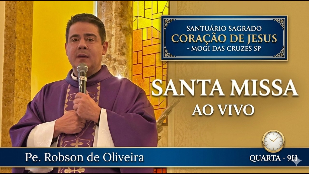 Padre Robson de Oliveira | Santa Missa Ao Vivo | Mogi das Cruzes SP