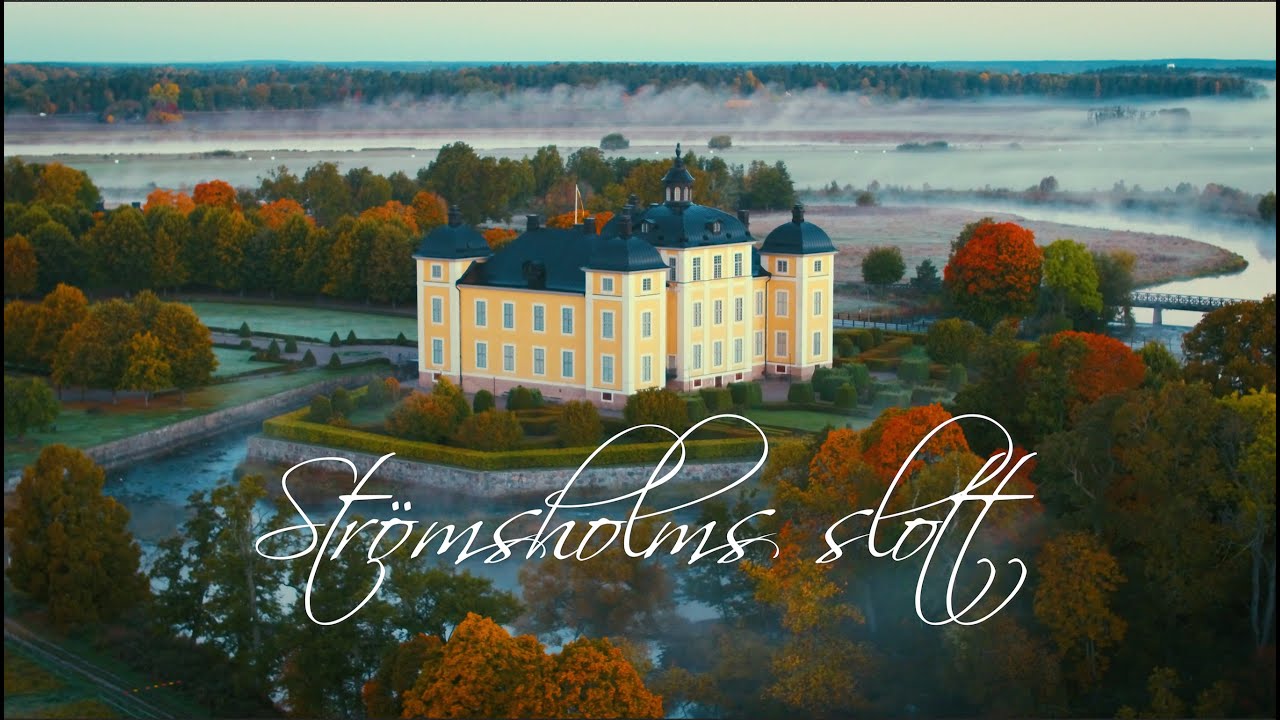 Strömsholms slott från ovan
