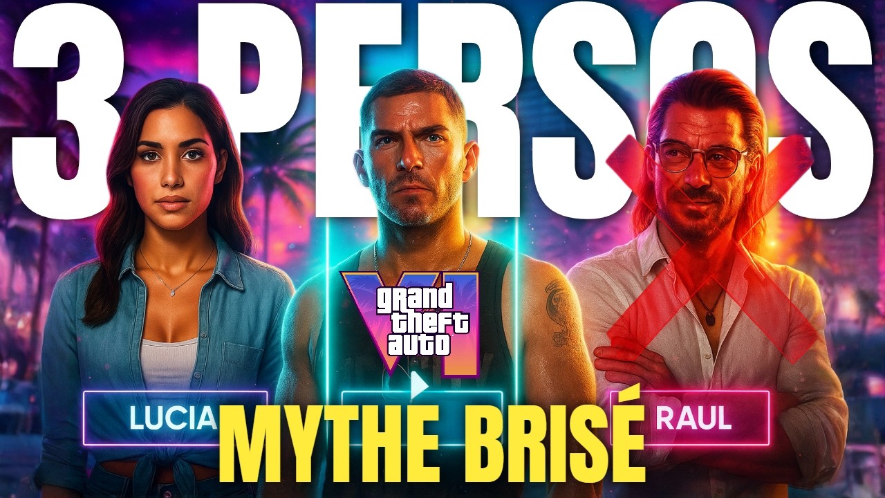 GTA 6: La PREUVE choc du 3e PERSO? Le d&eacute;tail capillaire qui change tout