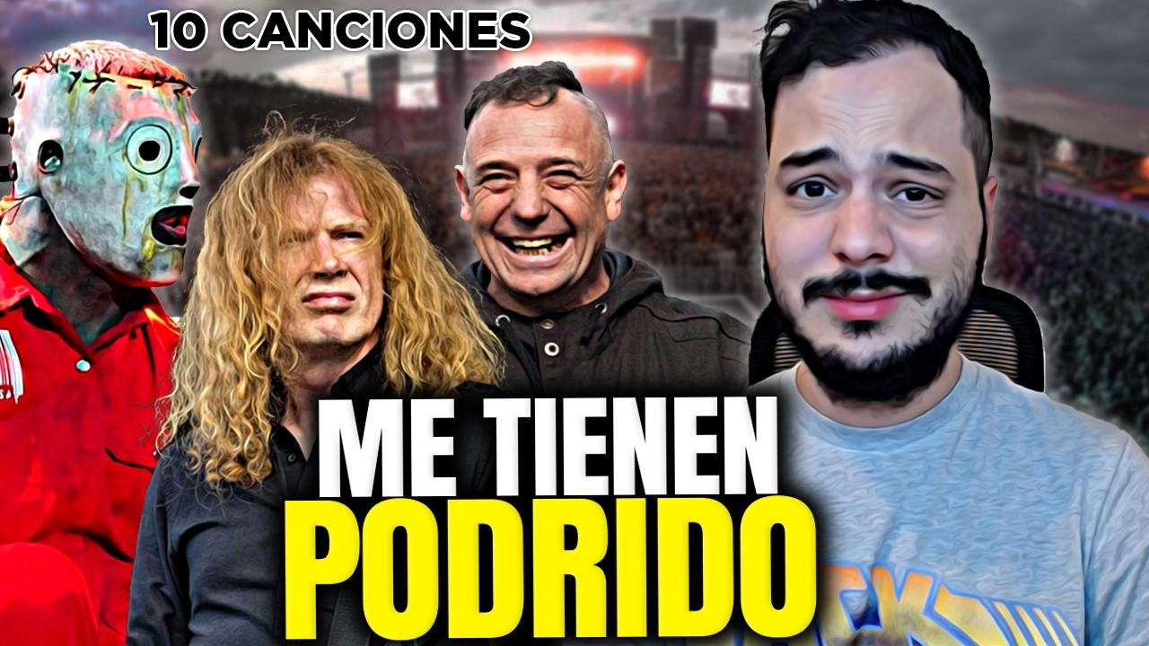 10 CANCIONES DE METAL que ME ROMPEN LAS PELOTAS... | ¡BASTA!