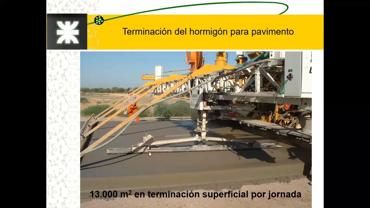 VIAS 2 - CLASE 19 - Pavimentos Rígidos - Construcción
