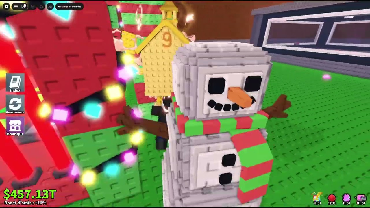 je fais un pack oppenig de lucky block secret mais...