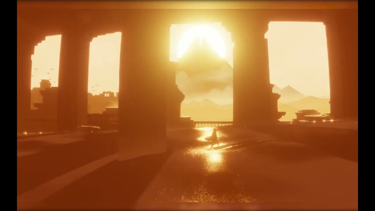 This game from 2012 looks more beautiful than most of modern AAA games | Journey