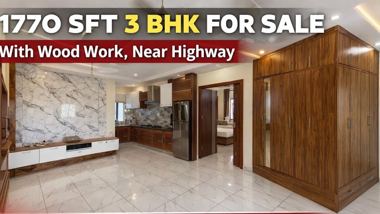 Adv 873 // Excellent 3Bhk Flats For Sale In Prime Area @PROPERTYSHOWAP 