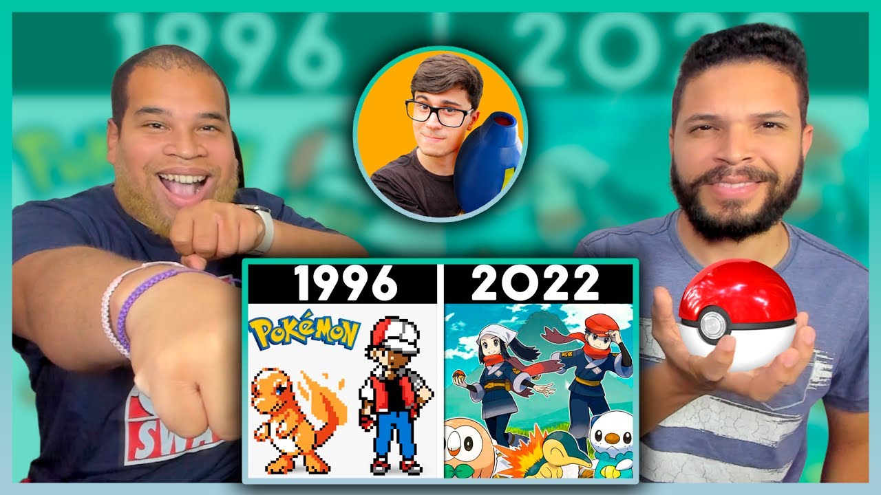 EVOLUÇÃO DO POKÉMON NOS GAMES | Fiaspo