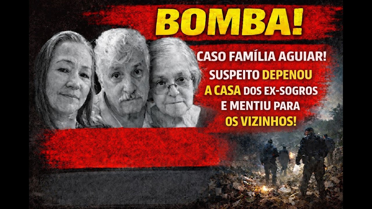 CASO FAMÍLIA AGUIAR: SUSPEITO LEVOU VARIOS INTENS DA CASA DOS EX-SOGROS E MENTIU PARA OS VIZINHOS