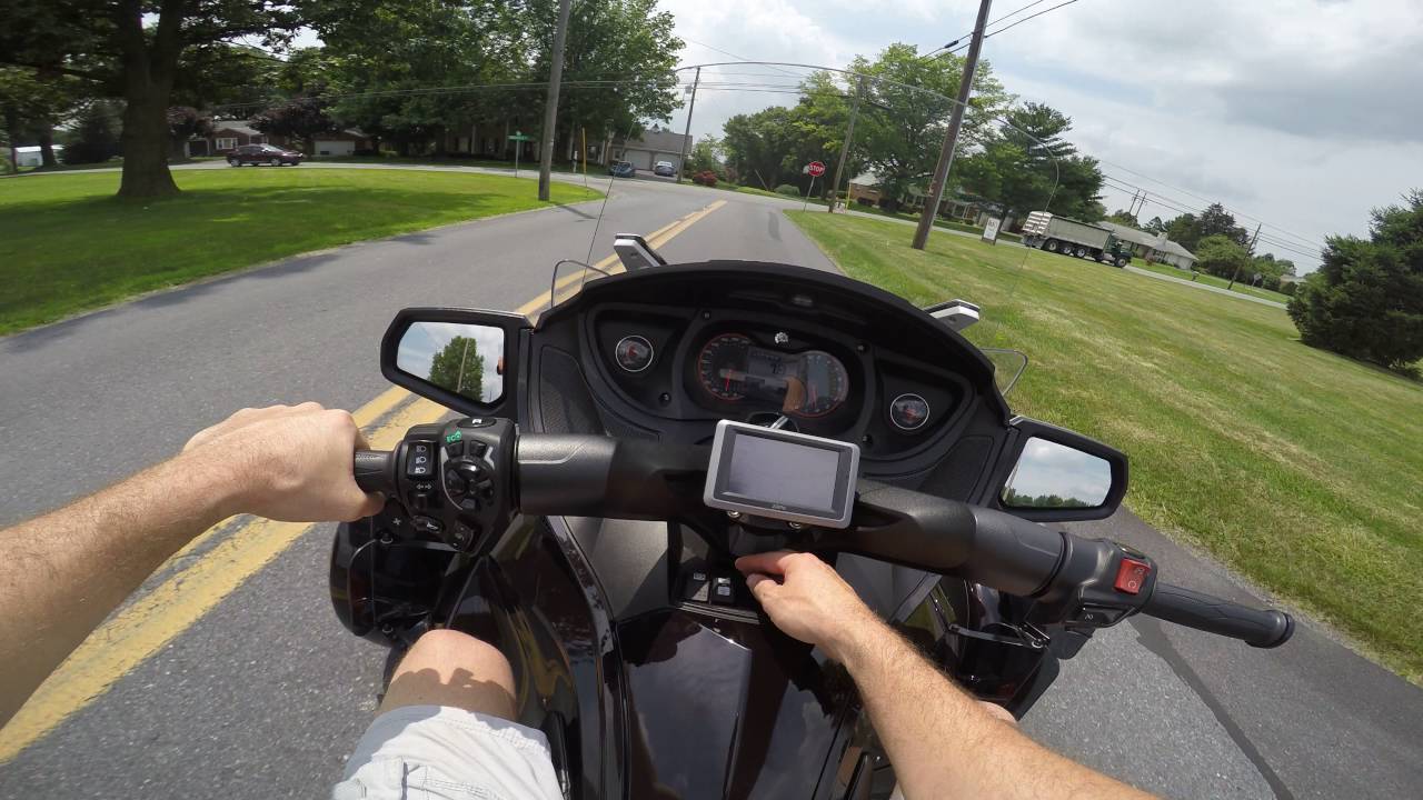 2014 can am spyder RT limited test drive review