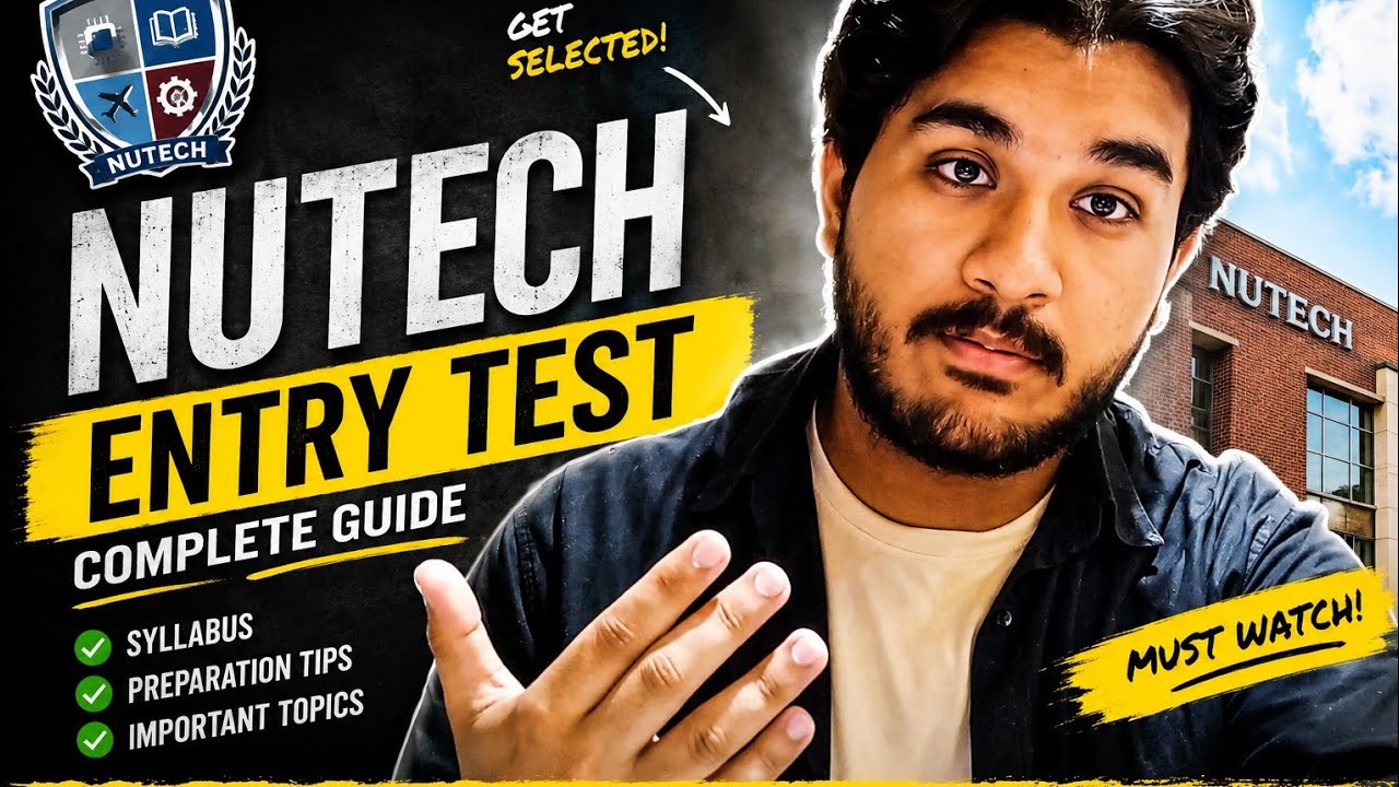 NUTECH Entry Test Experience 2026 | Full Vlog + Preparation Tips | Part 2