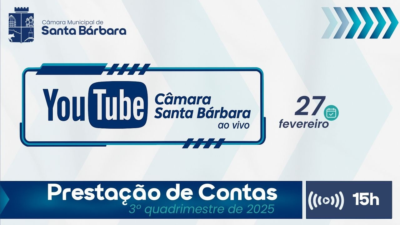 Prestação de Contas - 3º Quadrimestre de 2025