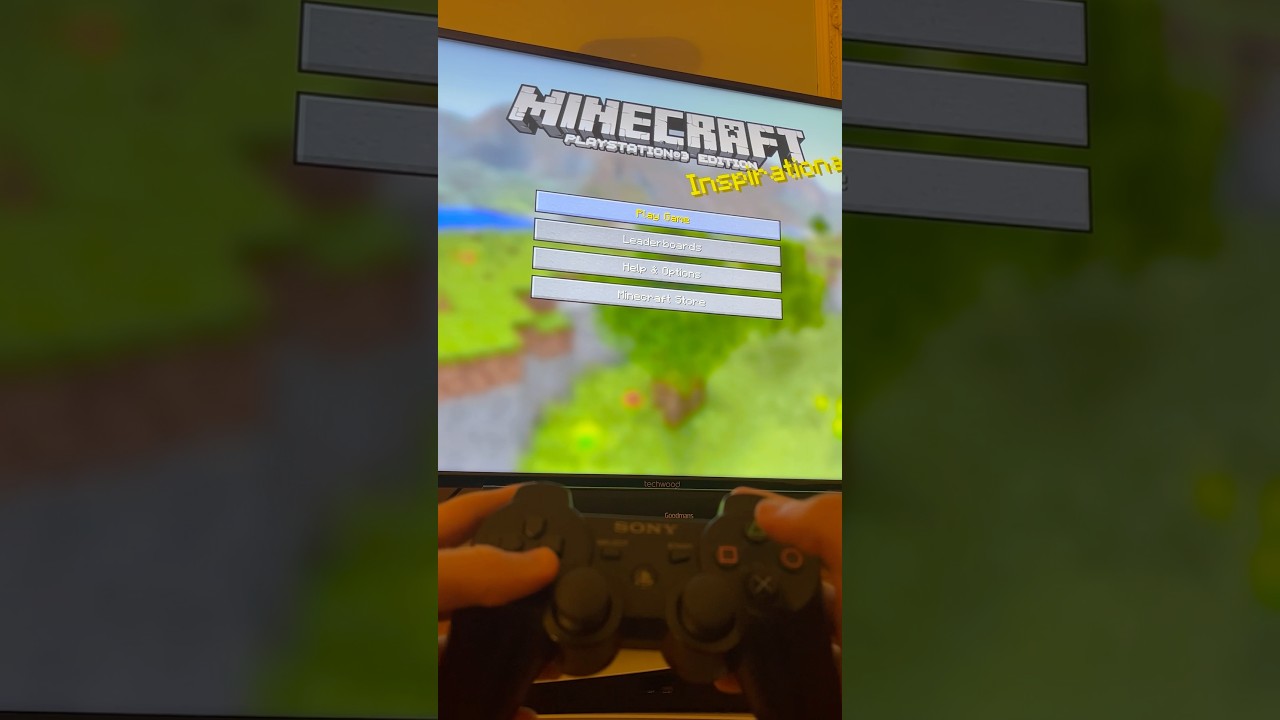 Minecraft on PS3 ⛏️