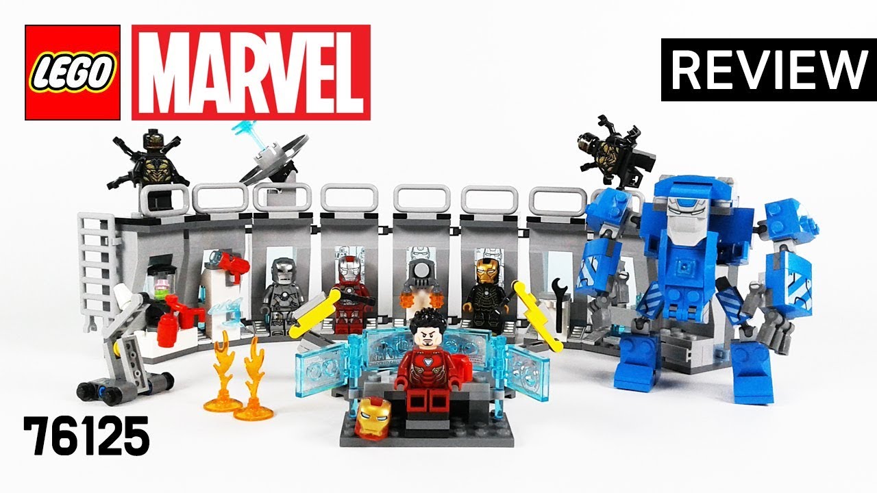 레고 슈퍼히어로즈 76125 아이언맨 연구소(Iron Man Hall of Armour) - 리뷰_Review_레고매니아_LEGO Mania