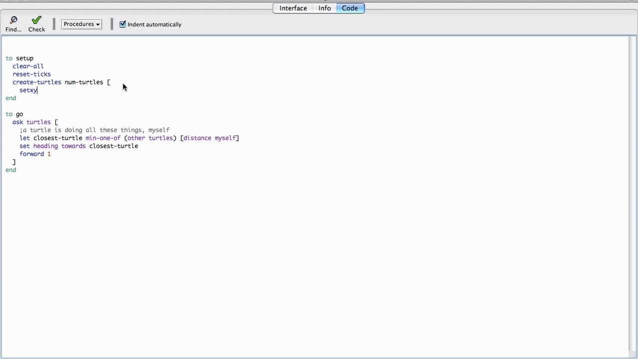 NetLogo Flocking Birds Tutorial