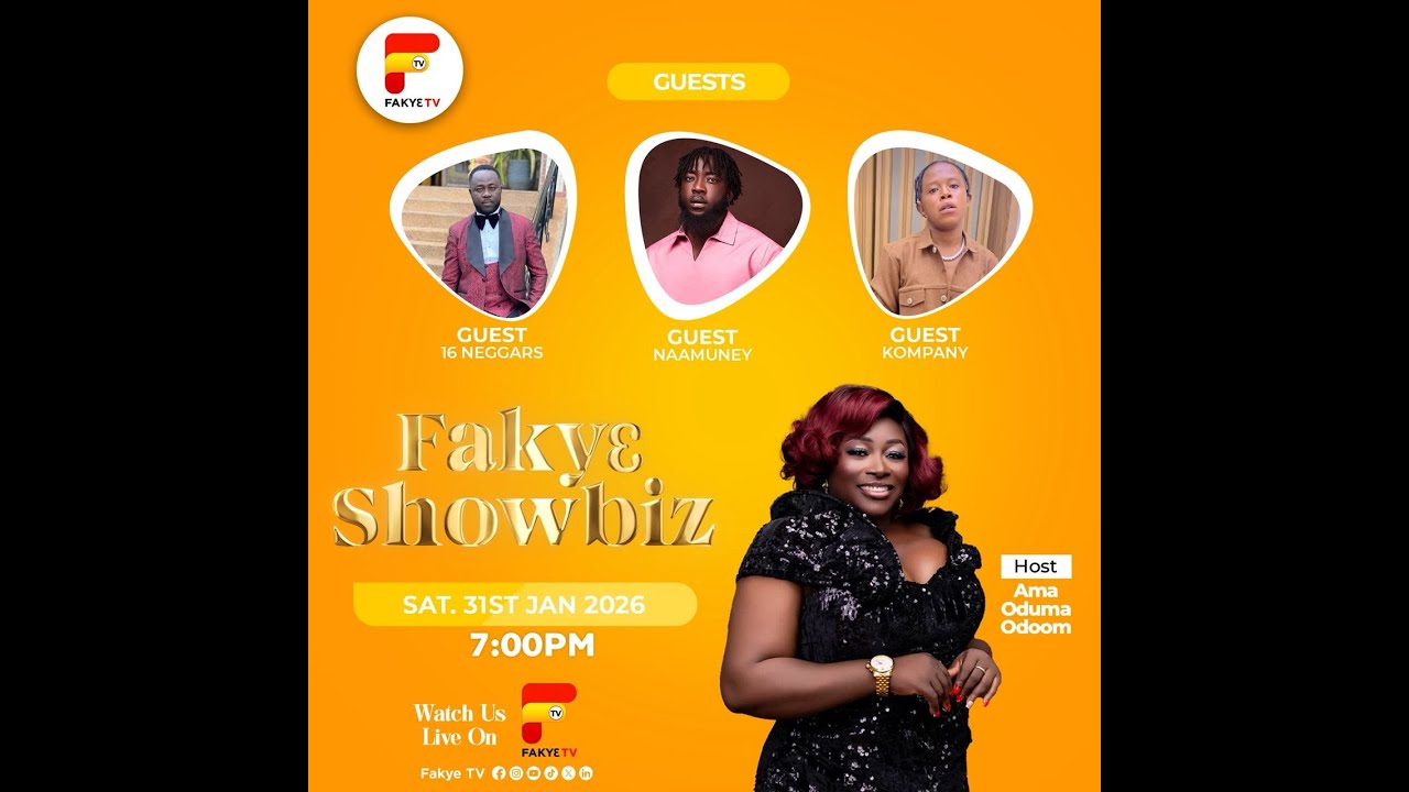 FAKYE SHOWBIZ WITH AMA ODUMA ODOOM, RUTHY, ABRO, MC PORTFOLIO AND MR BONEZ  | 07 -02 - 26