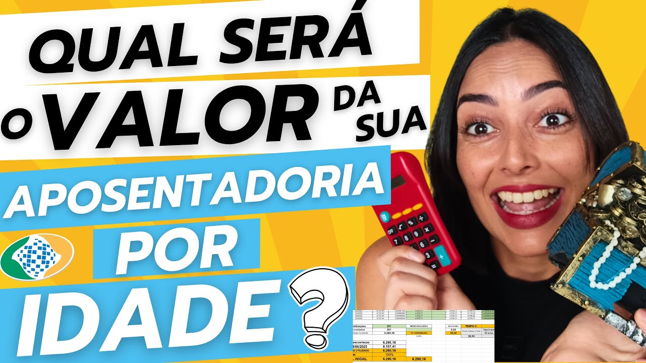 Como Calcular o VALOR da Sua Aposentadoria Por Idade? Regra de Transição da última REFORMA do INSS!