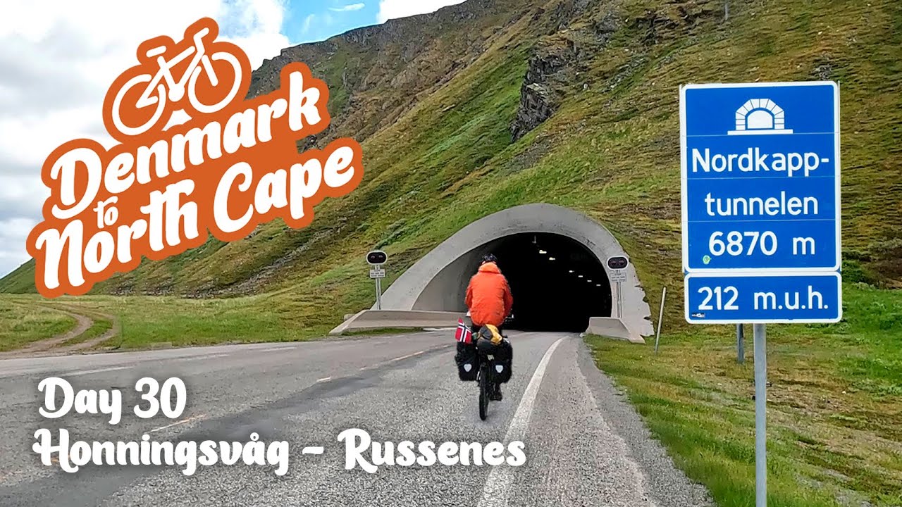 Dag 30. 212 meter under havet på cykel. Danmark til Nordkap