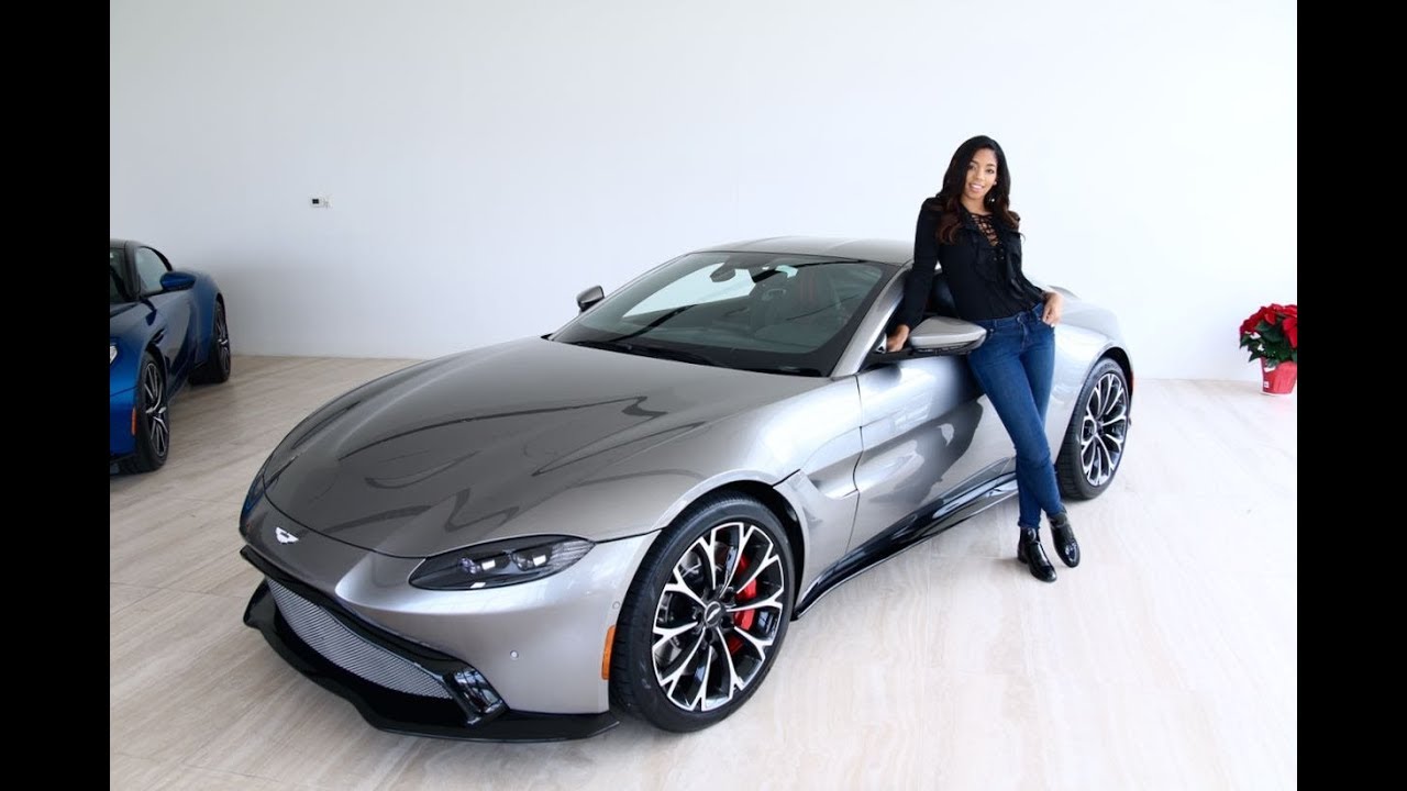 First Look At The 2019 Aston Martin Vantage With Britt Waters