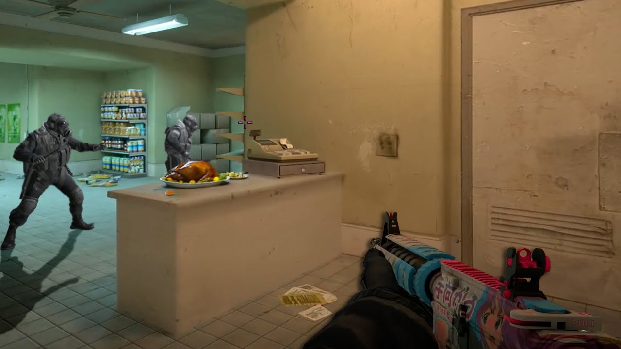 disrespecting my enemies in Counter Strike