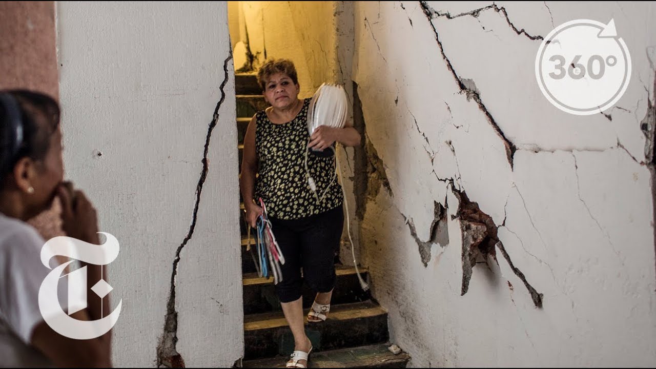 Leaving a Condemned Mexico City Building | The Daily 360