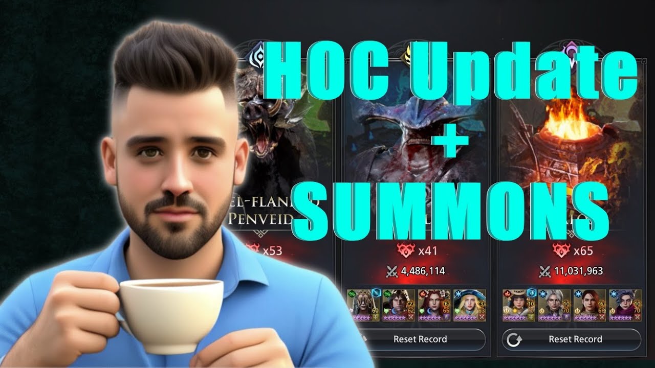 Hall of Conquerors Update + Summons - King Arthur Legends Rise