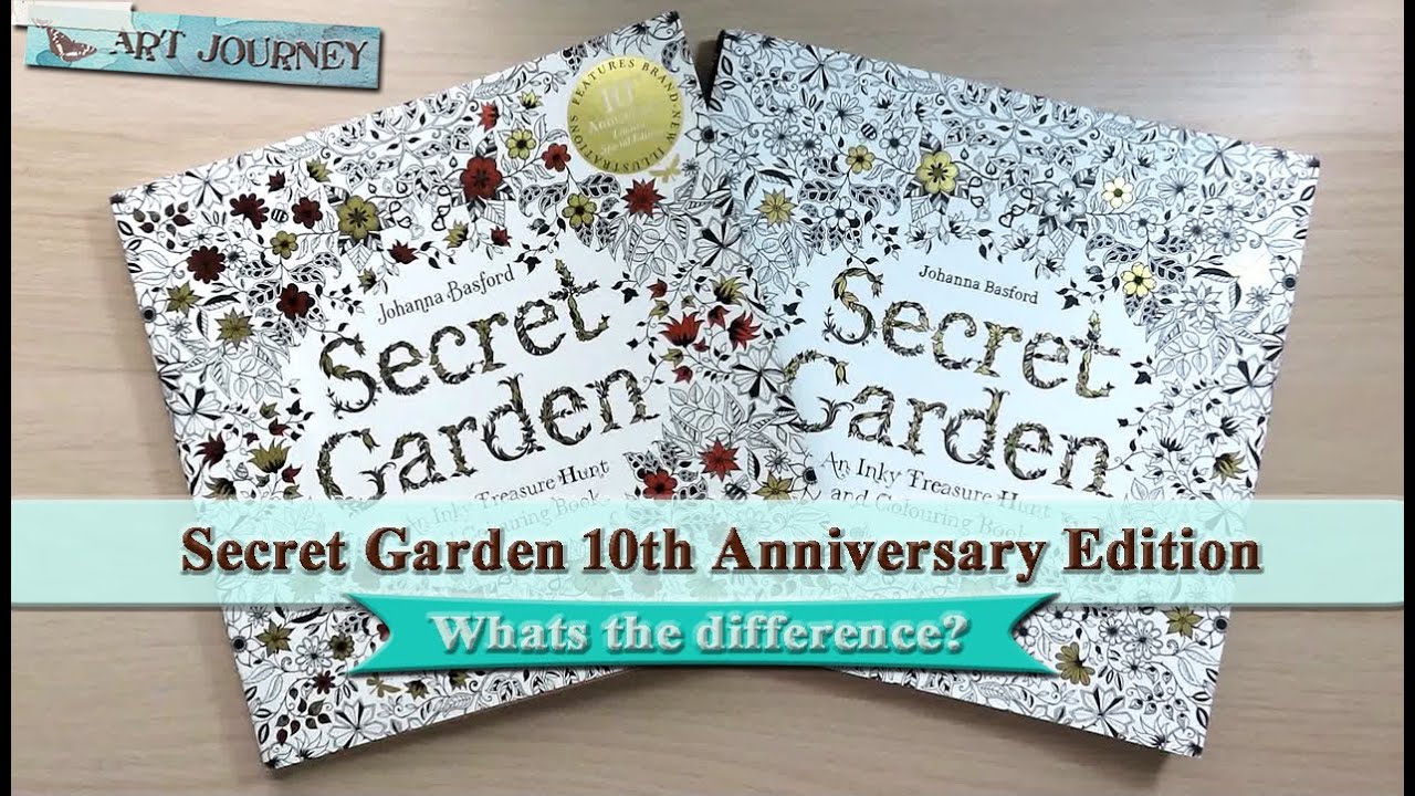 What's New in the Secret Garden 10th Anniversary Edition?
