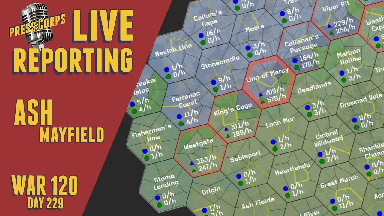 Colonial Advance | War 120 Day 229 | Ash Mayfield
