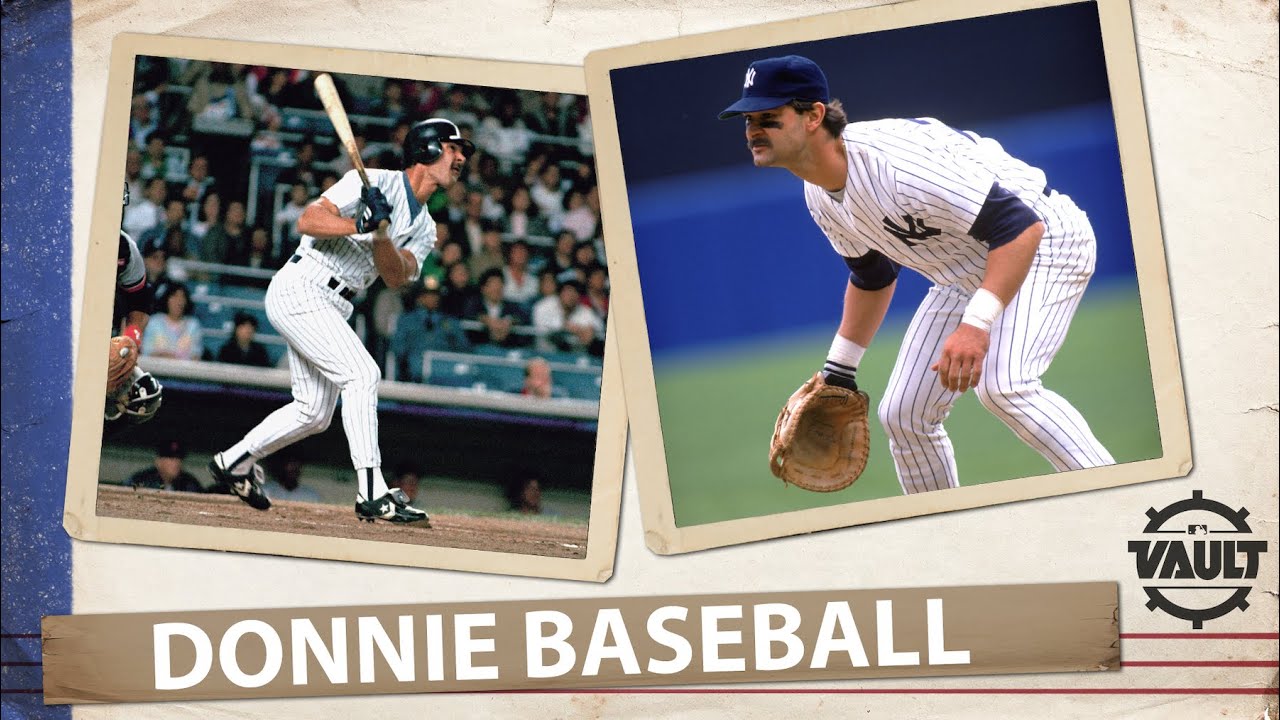Don Mattingly WAS the FACE of the YANKEES! The former MVP did it all for them! (Donnie Baseball)