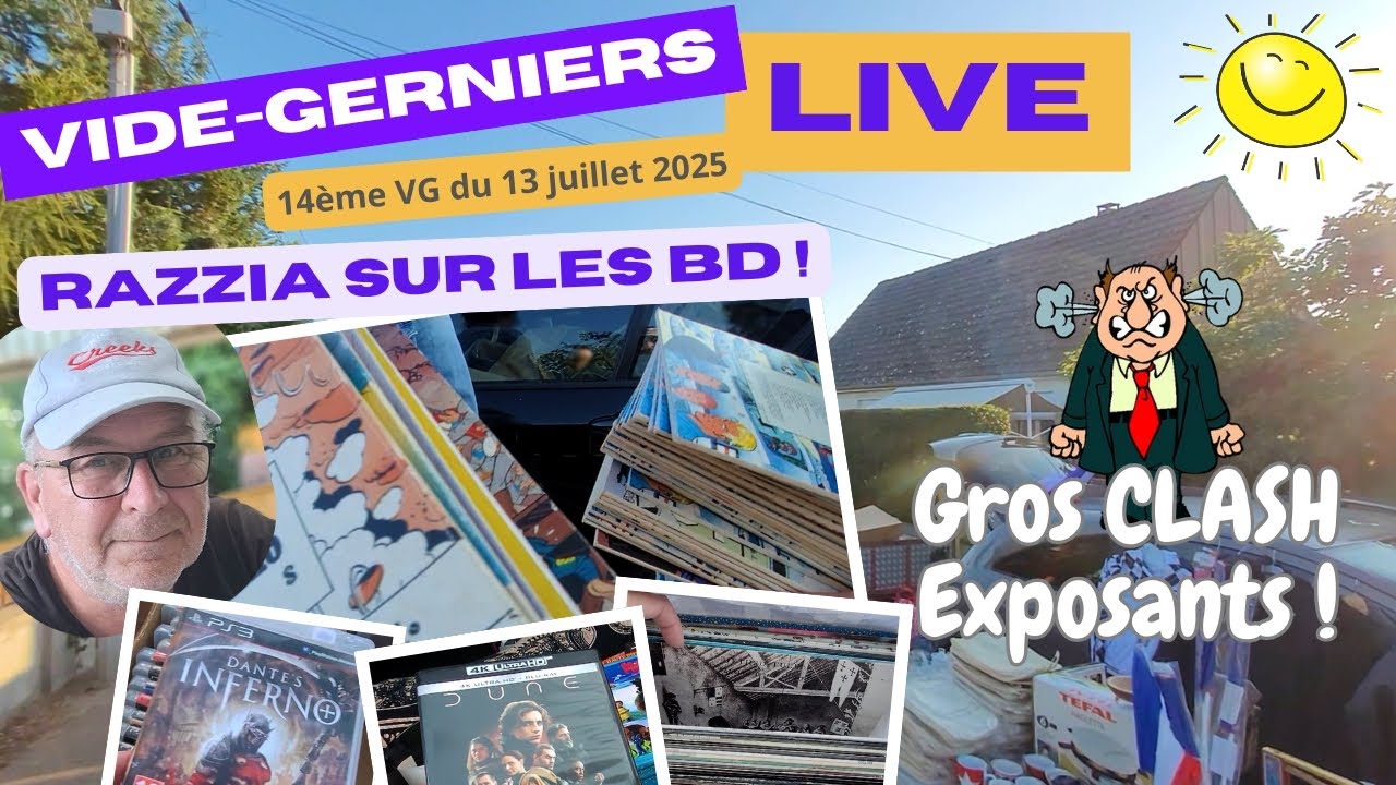 14ème VG LIVE / Razzia sur les BD / Clash Exposants !