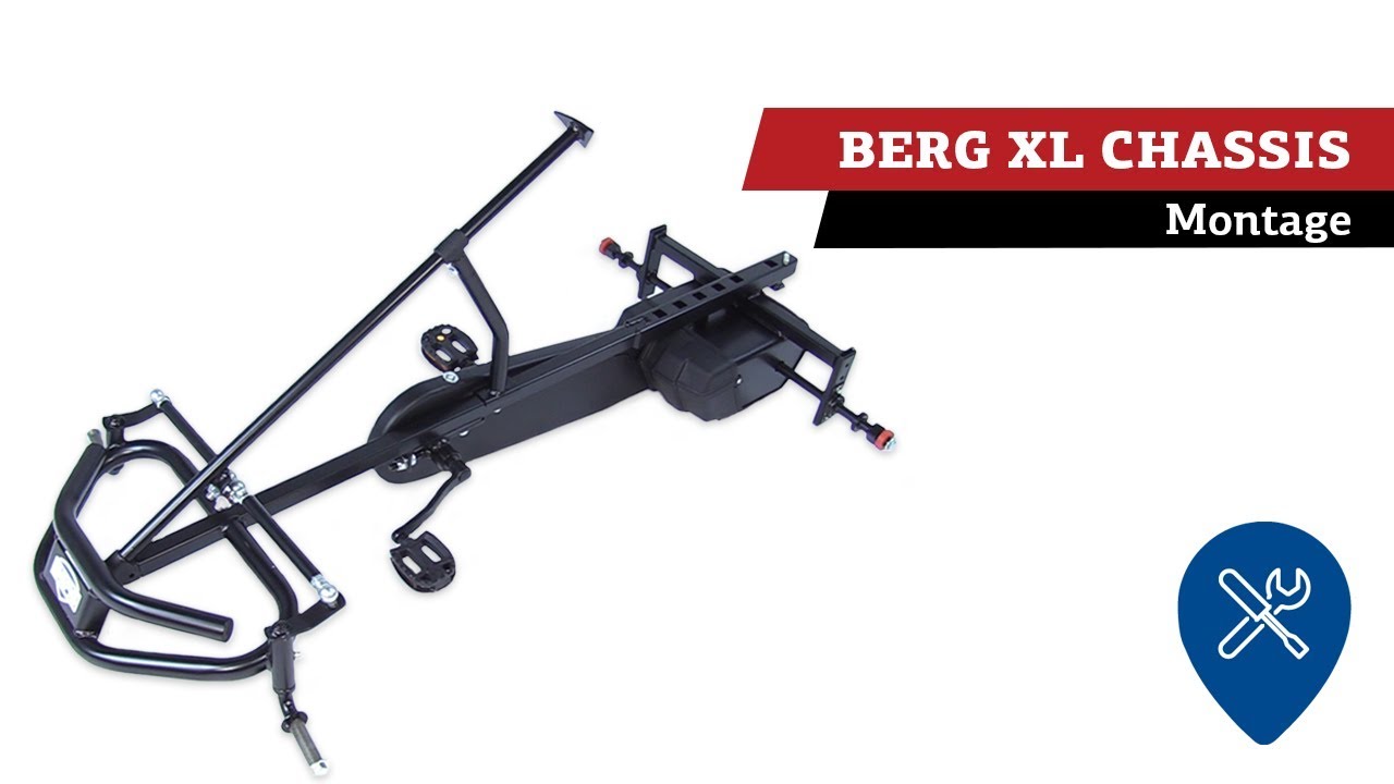 BERG XL Cadre kart à pédale | montage