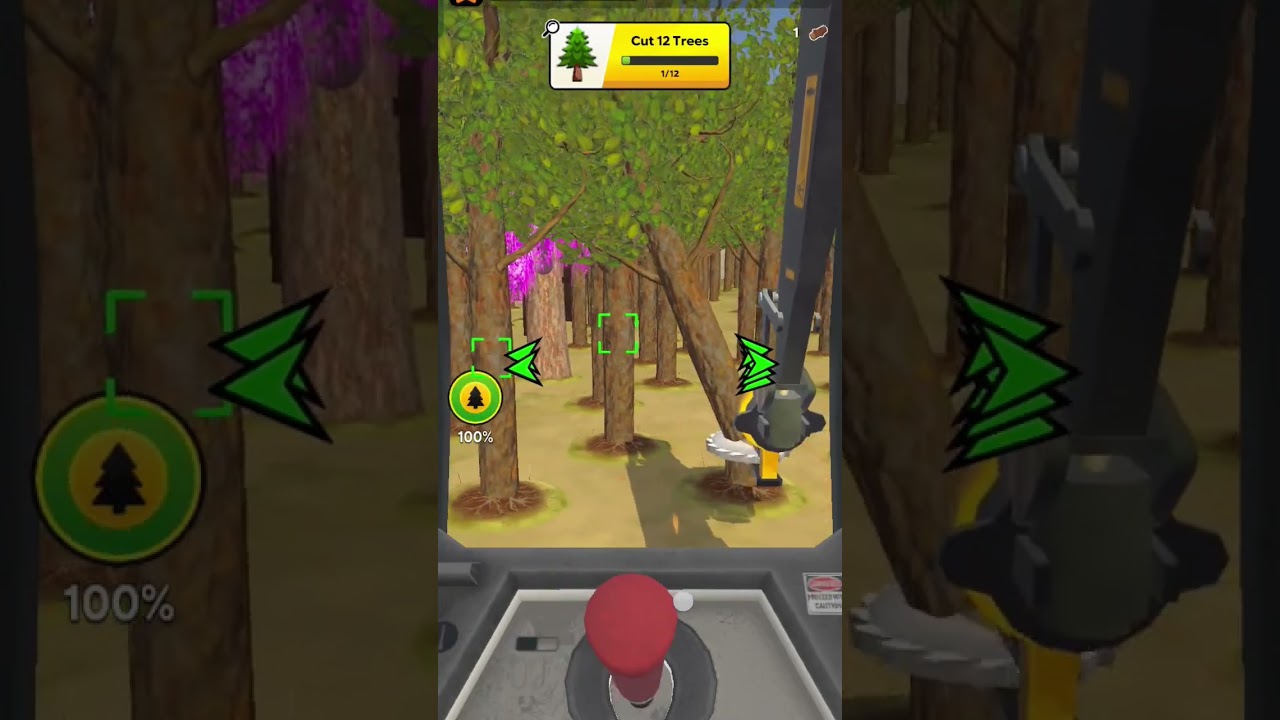 Tree cutting machine🌳🪵🚜