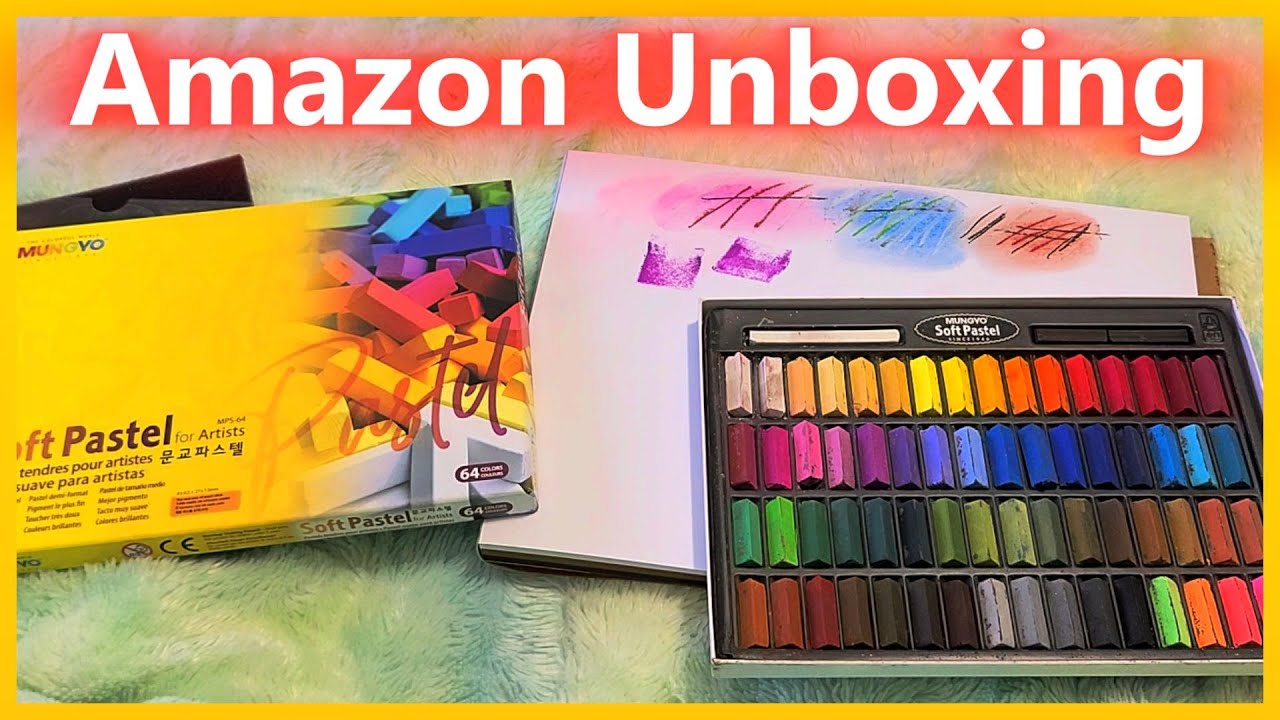 Unboxing Beautiful & Affordable Mungyo Soft Pastels from Amazon