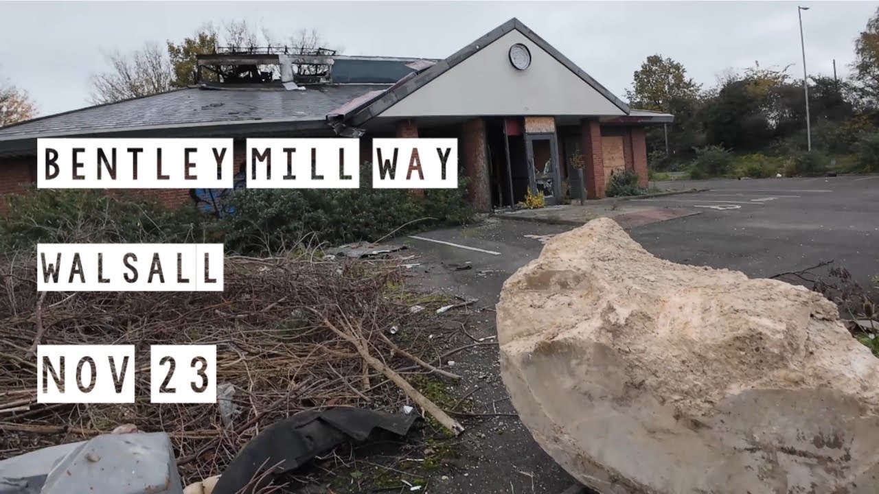 Bentley Mill Way, Walsall - Abandoned Derelict Restaurants & Cinema Audit - November 2023