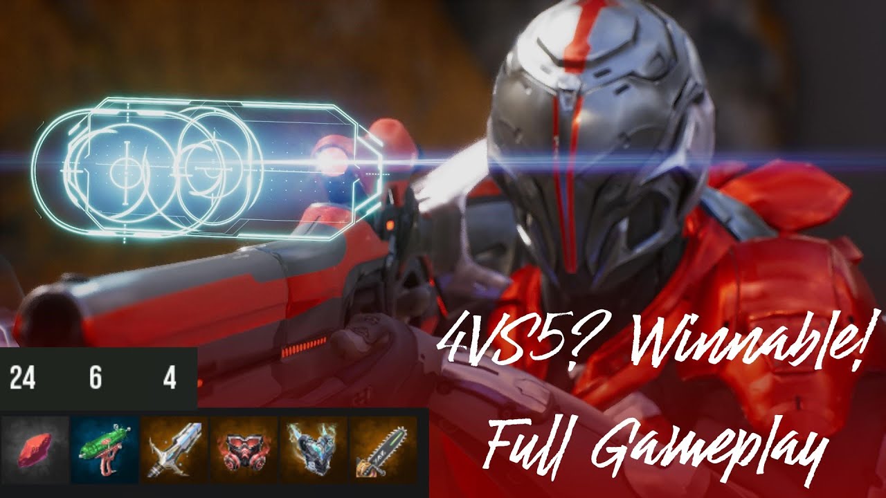 Paragon: The Overprime Wraith 4vs5 full gameplay Final test