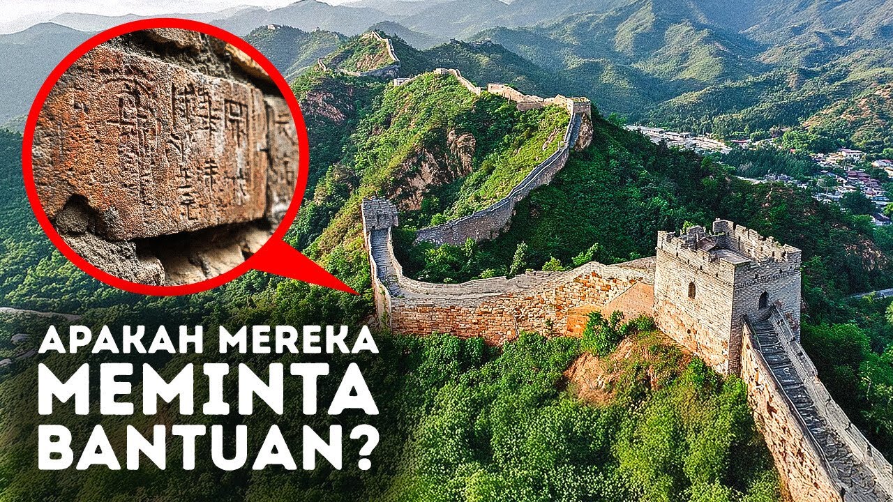 Pesan Tersembunyi yang Ditemukan di Tembok Besar Cina