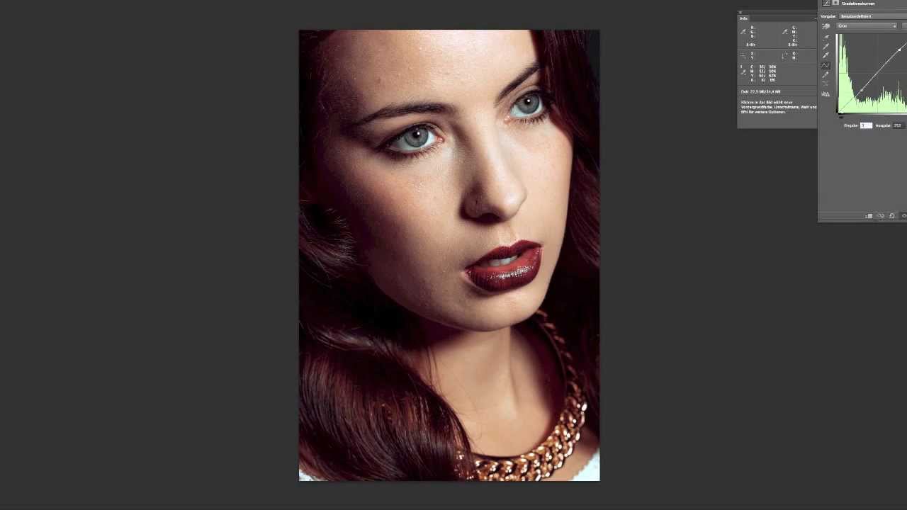 Timelapse Beauty Retusche in Photoshop