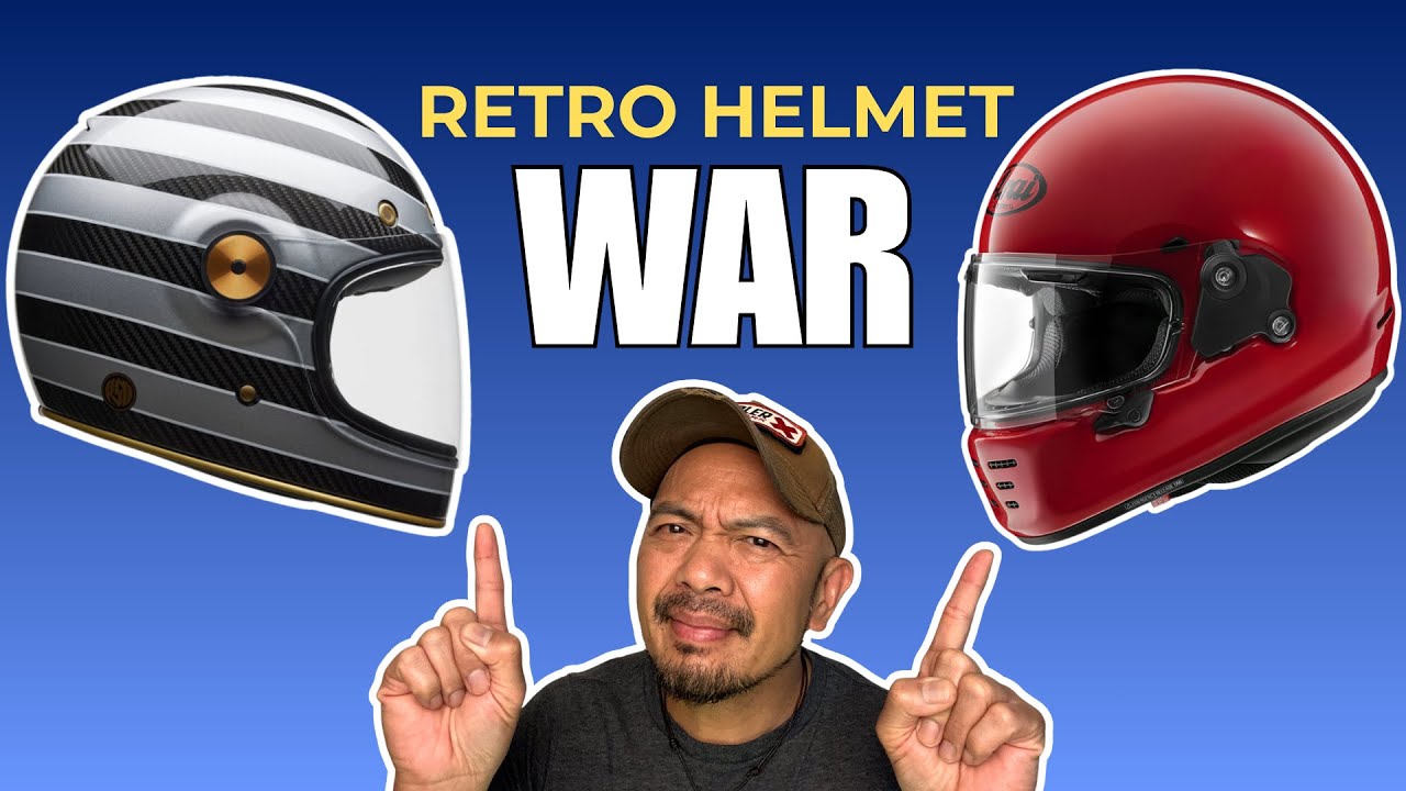 Bell Bullitt GT vs Arai Concept X 2025 – Best Retro Motorcycle Helmet?