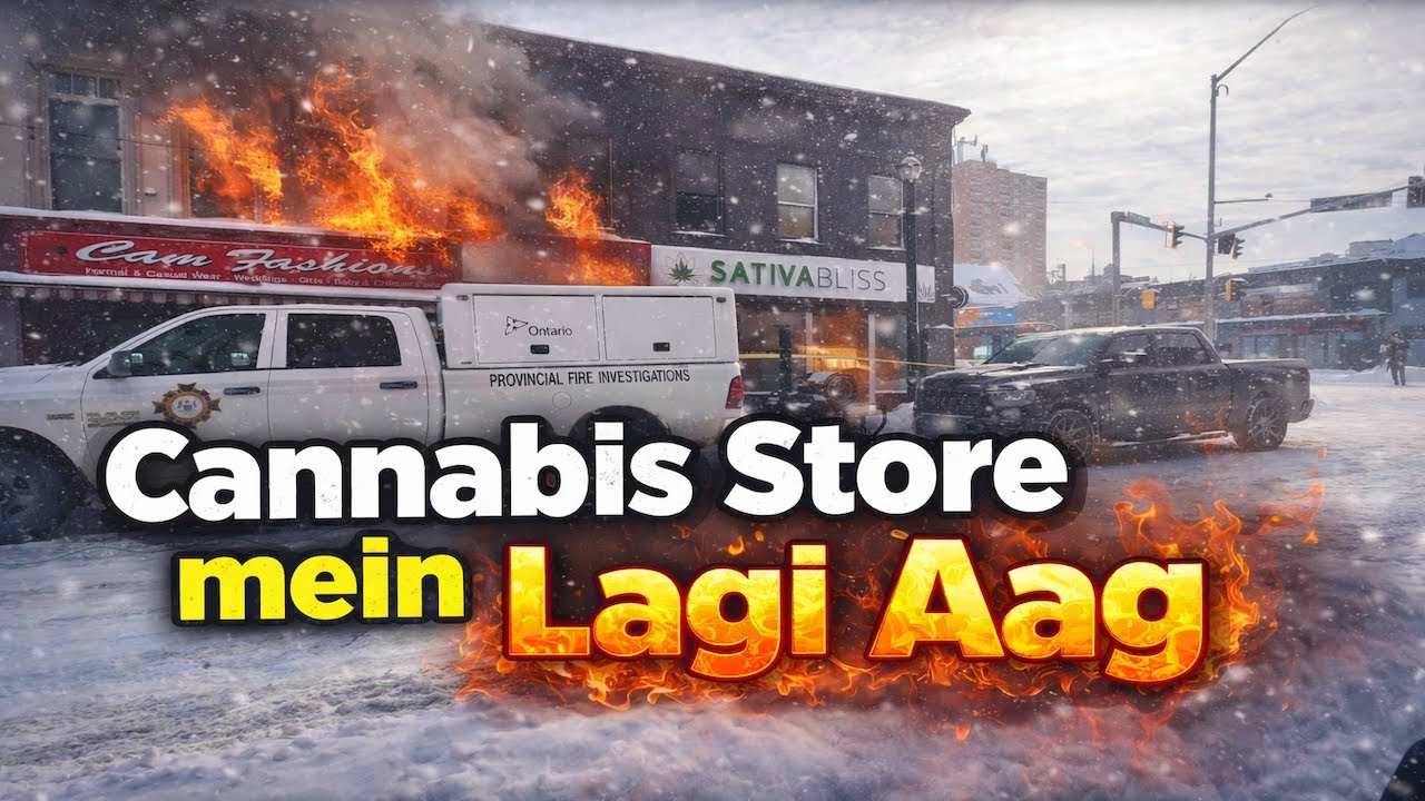 Cannabis Store Mein Lagi Aag | Vlog 368