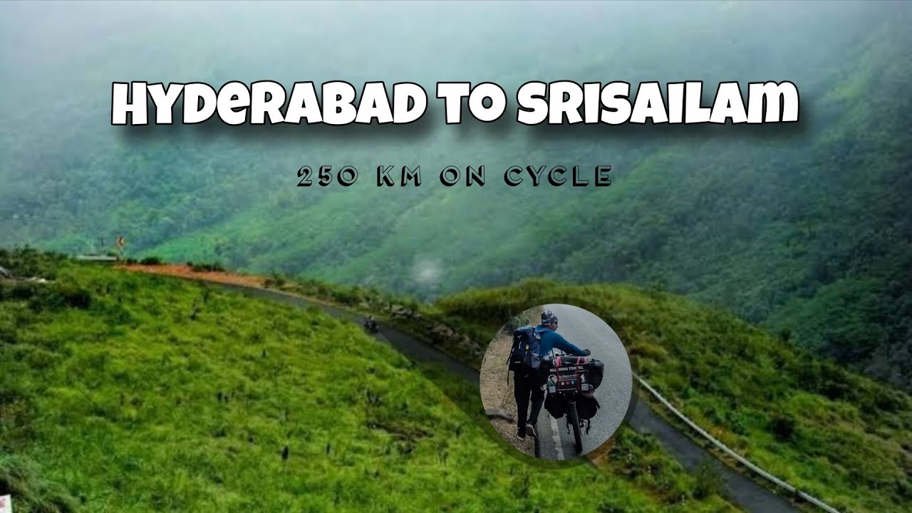 Hyderabad to srisailam cycle ride📍 || Na advanture rakhi || #telugucycletraveler