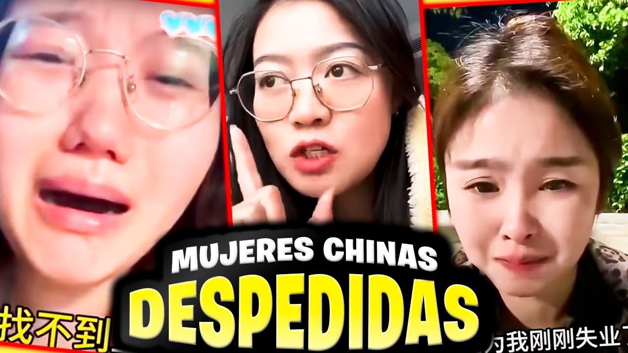 MUJERES SOBRANTES en China LLORAN por desempleo 🤣 ALIBABA y TENCENT DESPIDEN a 50.000 PERSONAS 😱