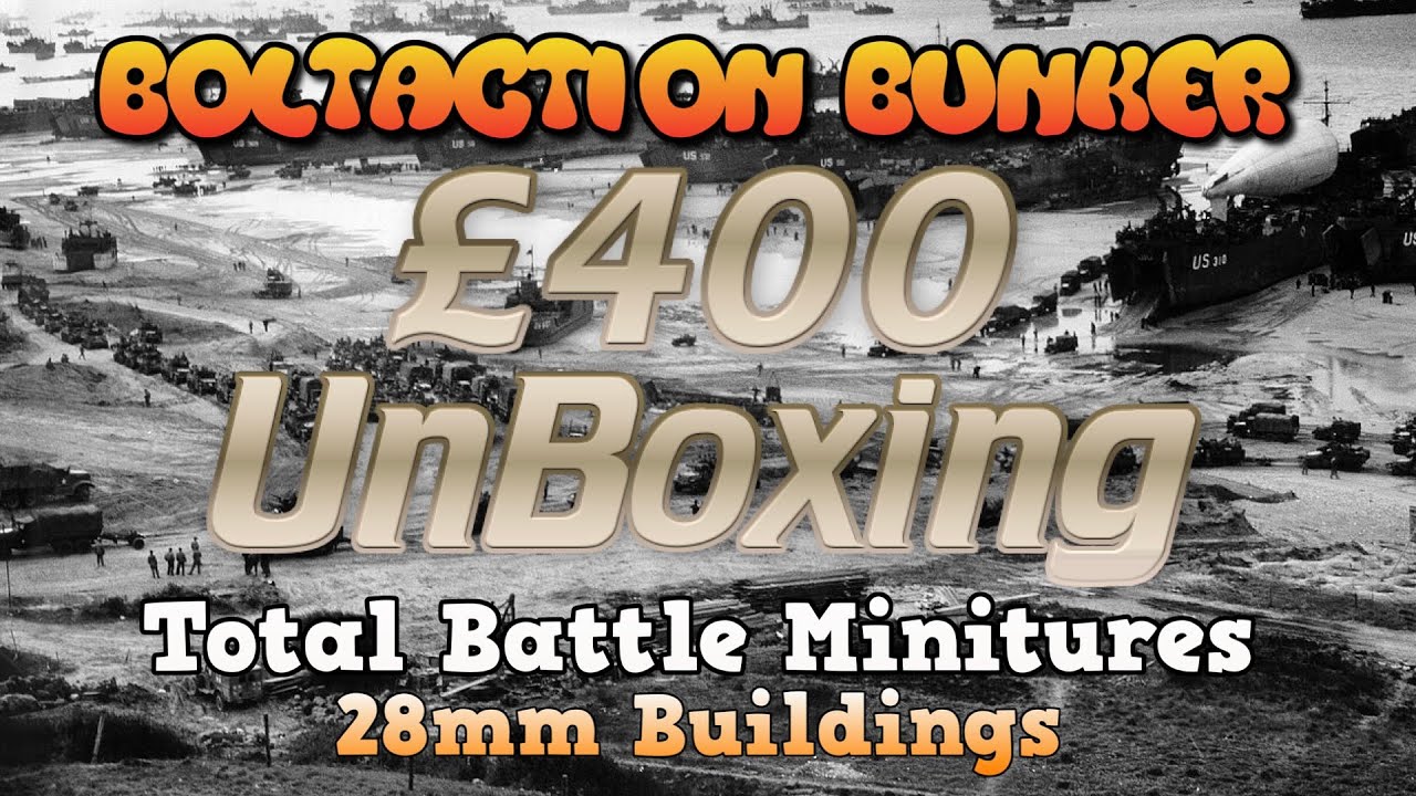 Total Battle Miniatures buildings £400 Unboxing